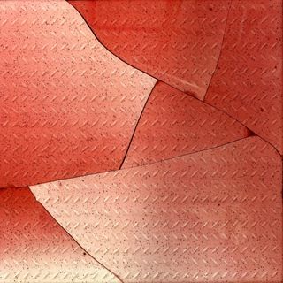 Abstract pink broken pieces